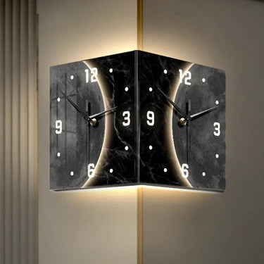 Cube Moon Wall Clock – product view 8