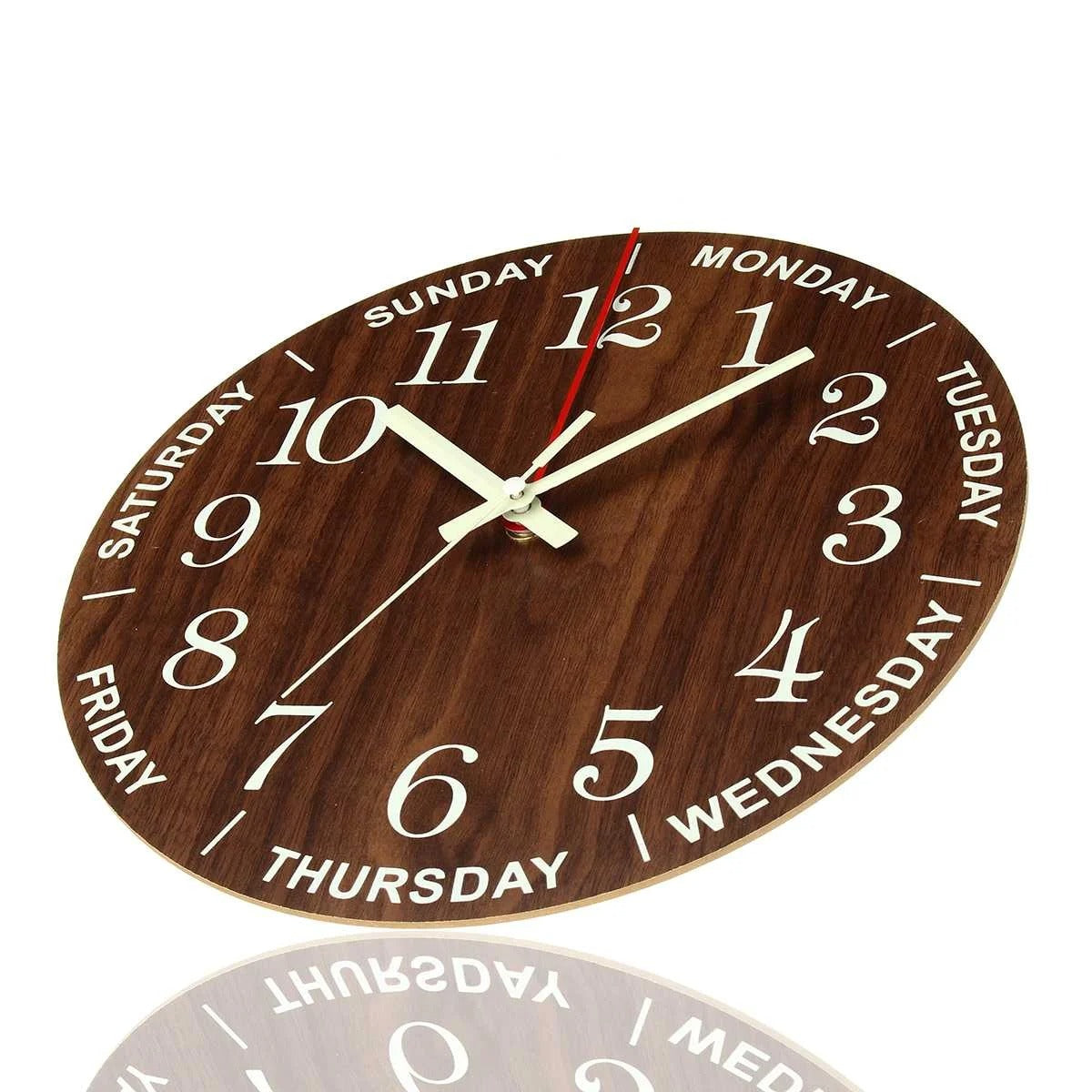 Days Week Wall Clock – product view 4