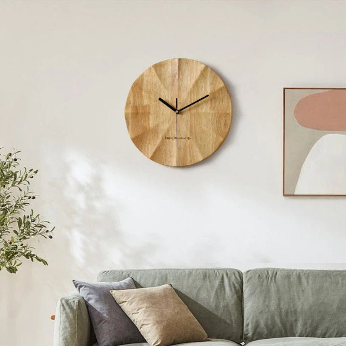 Design Wood Wall Clock – product view 2