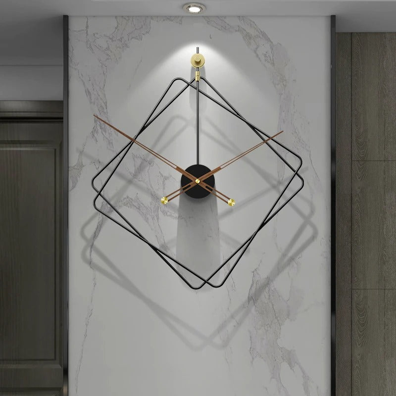 Filament Square Wall Clock – product image