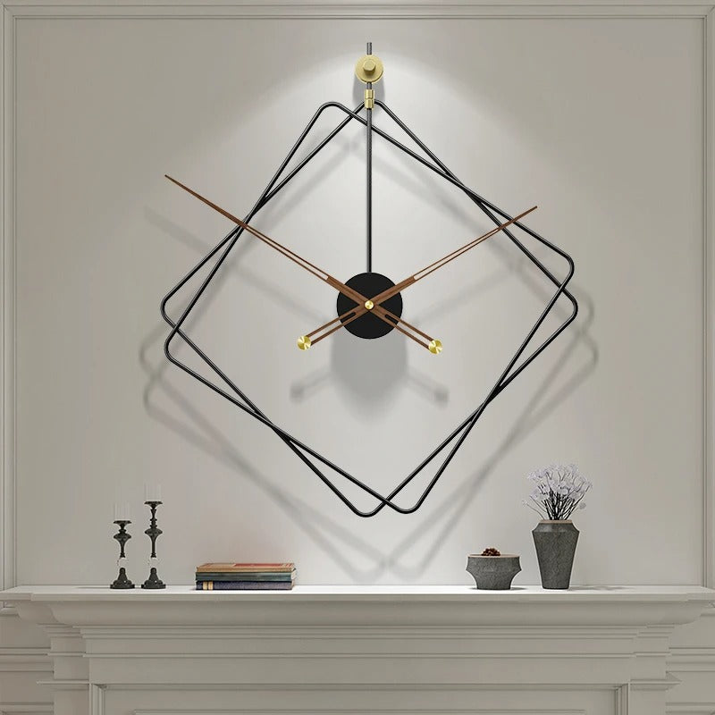 Filament Square Wall Clock – product view 2