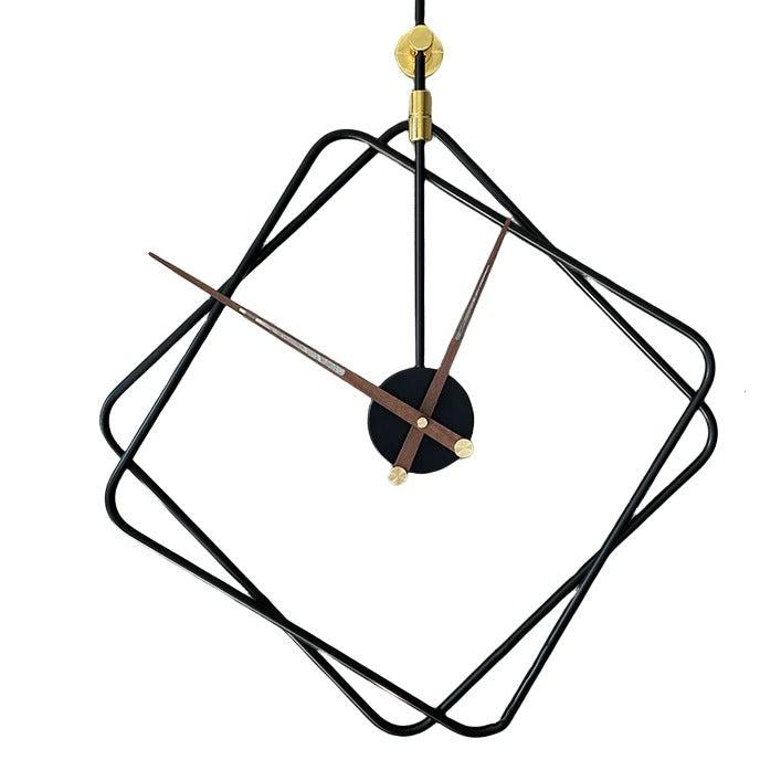 Filament Square Wall Clock – product view 4