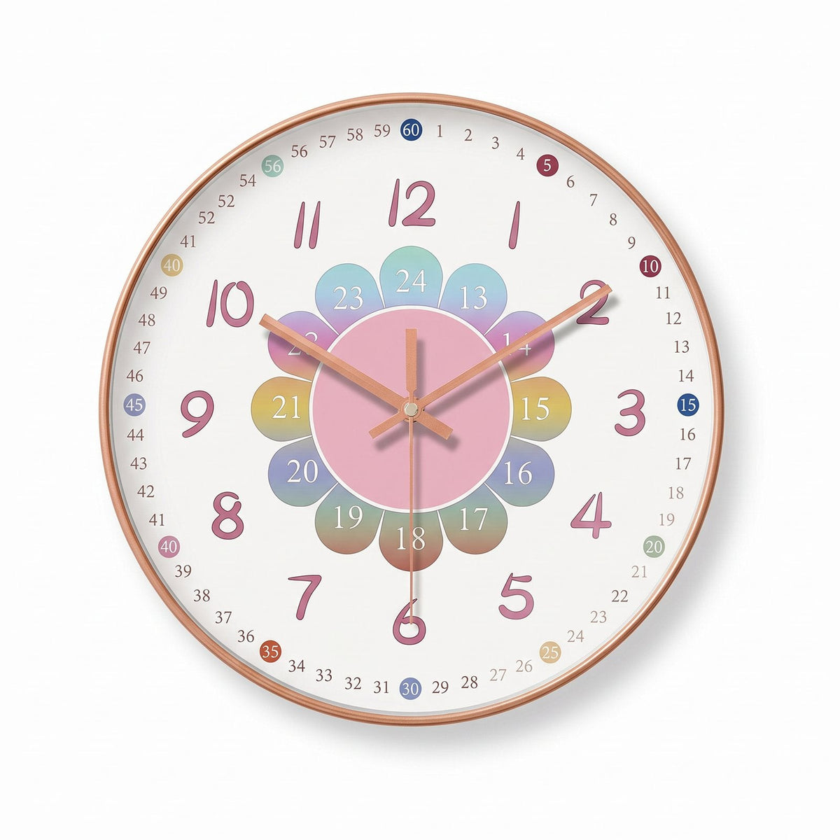 Flower Child Wall Clock – product view 5