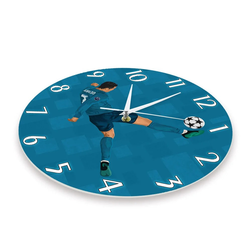 Football Player Design Wall Clock – product view 5