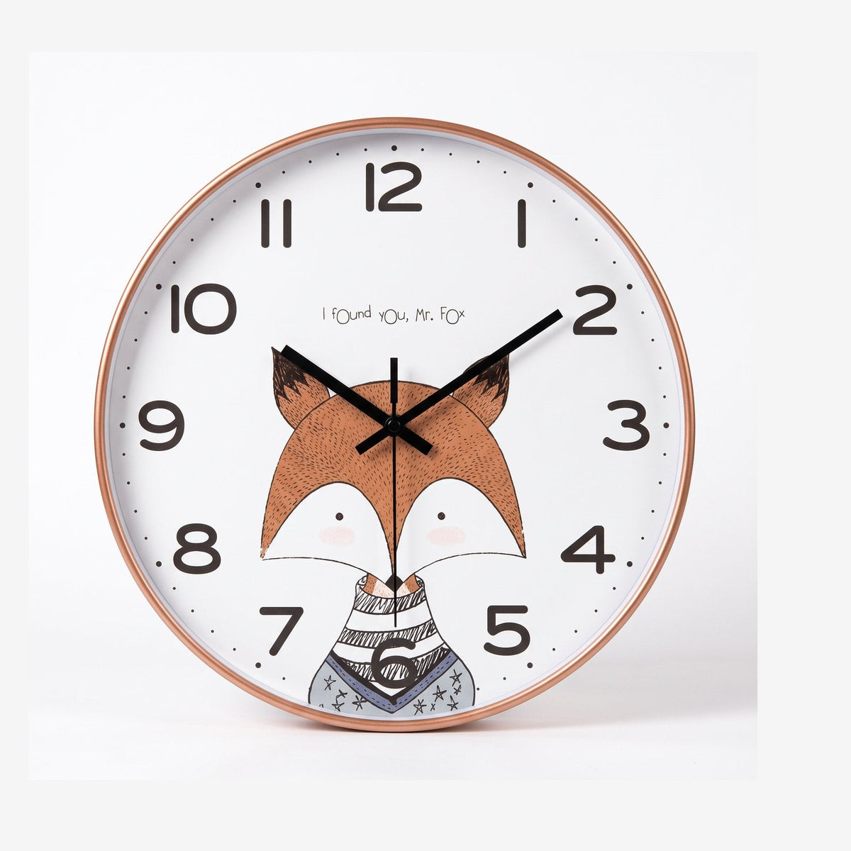 Fox Animal Wall Clock – product view 5