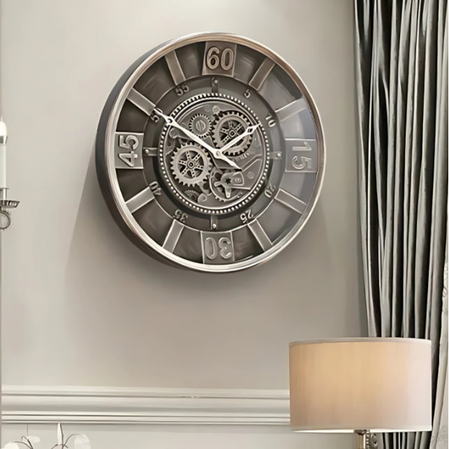 Gear Style Wall Clock – product image