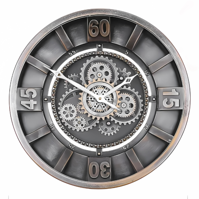 Gear Style Wall Clock – product view 6