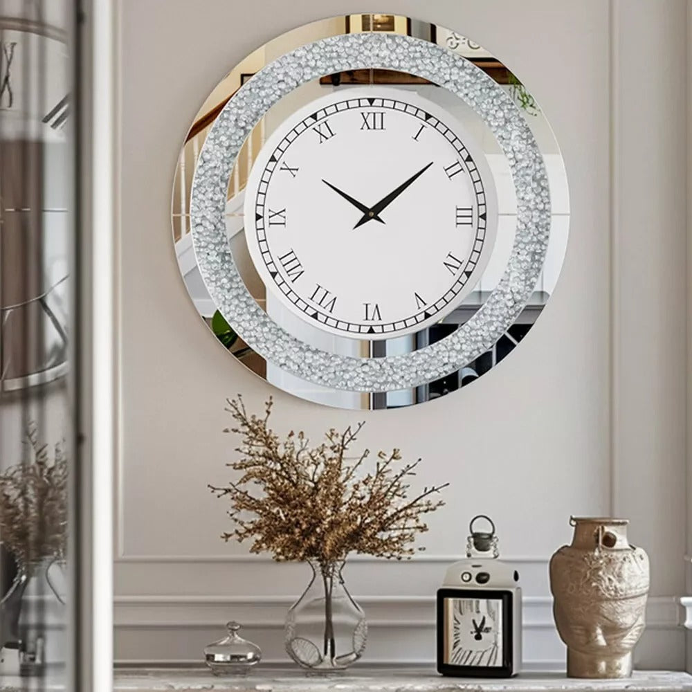Glamor Mirror Wall Clock – product image