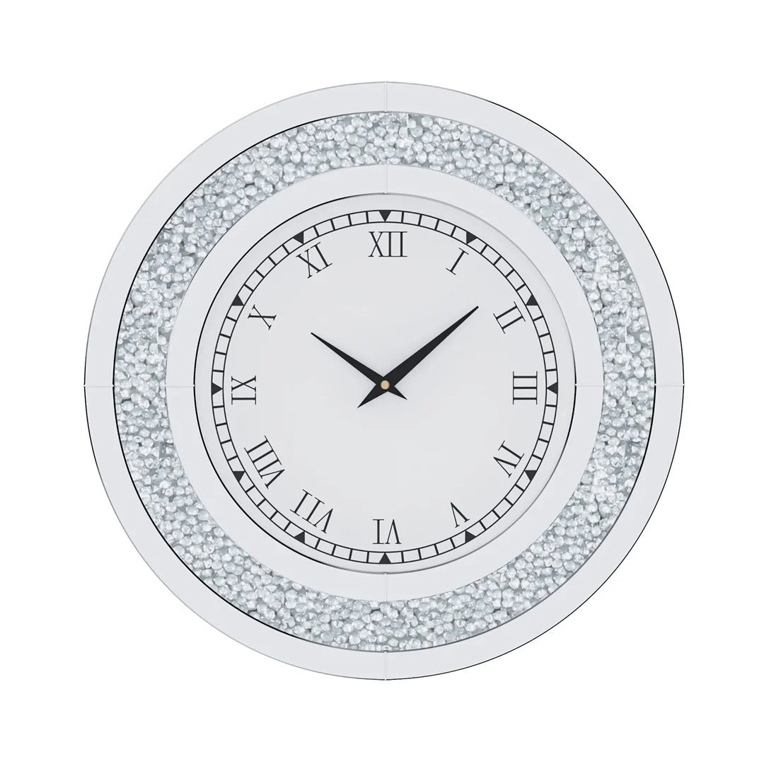 Glamor Mirror Wall Clock – product view 7