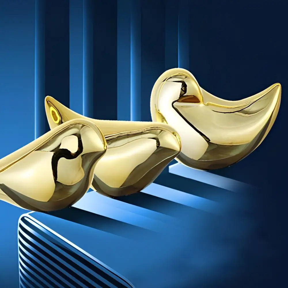 Golden Birds Pendulum Wall Clock – view 7