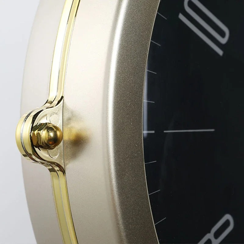 Golden Deer Wall Clock – product view 4