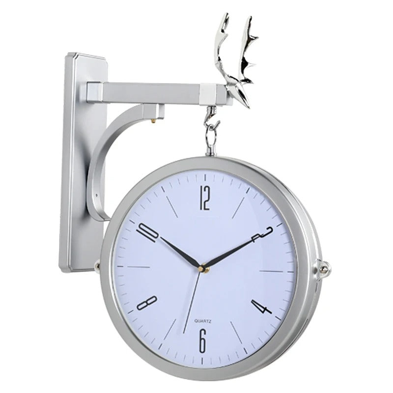 Golden Deer Wall Clock – product view 9