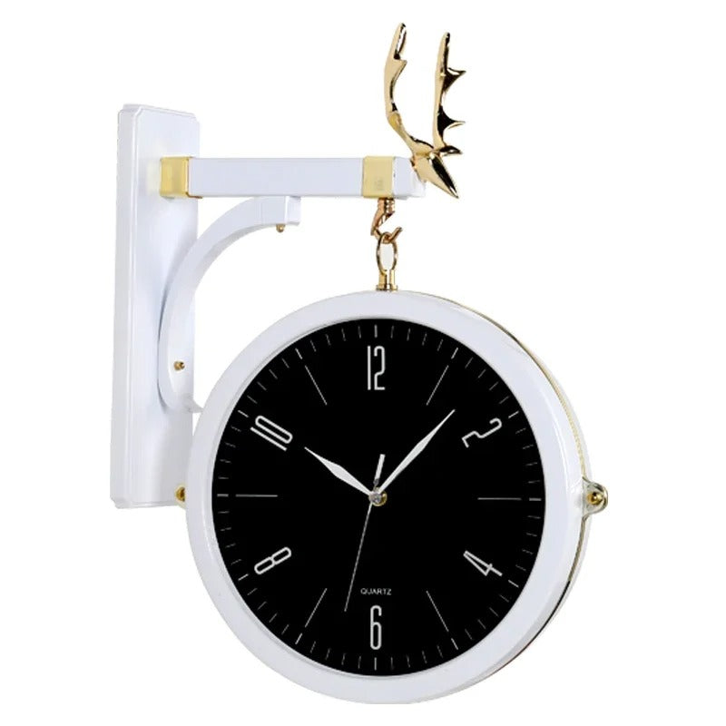 Golden Deer Wall Clock – product view 10