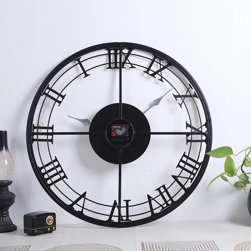 Large Roman Numeral Design Wall Clock – view 8