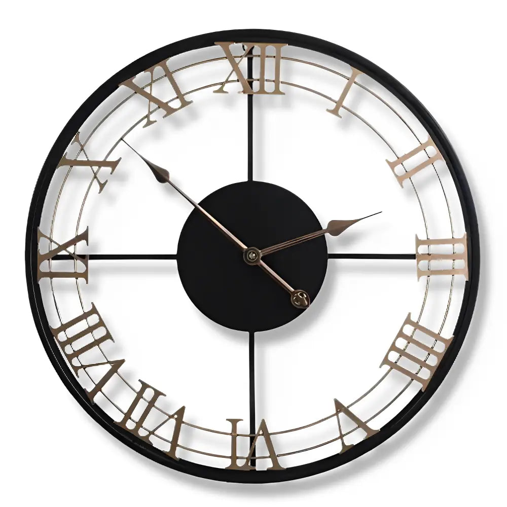 Large Roman Numeral Design Wall Clock – view 9