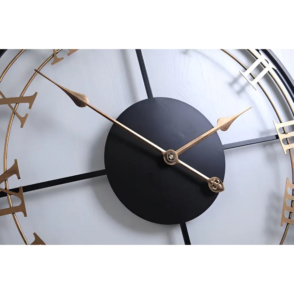 Large Roman Numeral Design Wall Clock – view 5