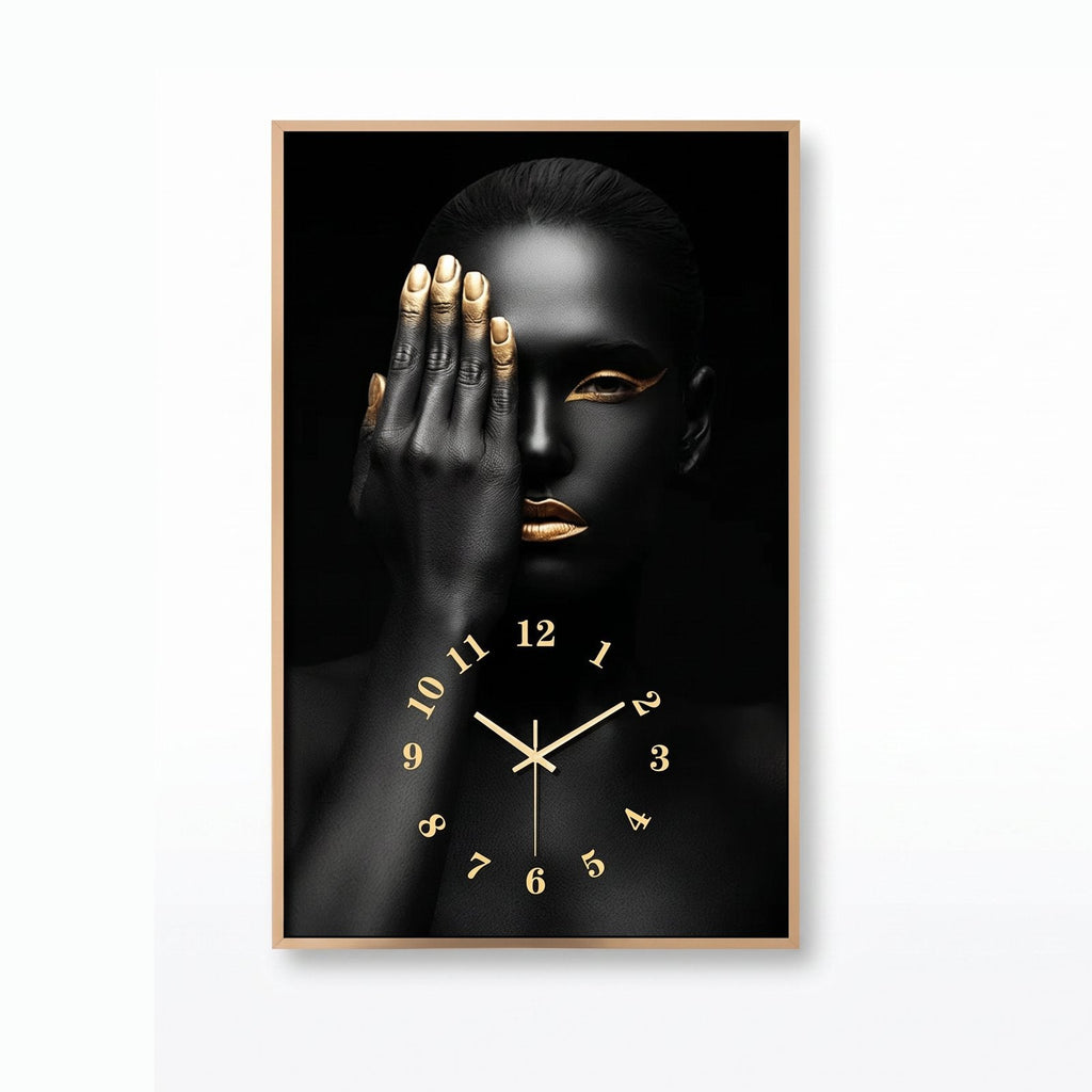 Graphic Portrait Wall Clock – product view 6