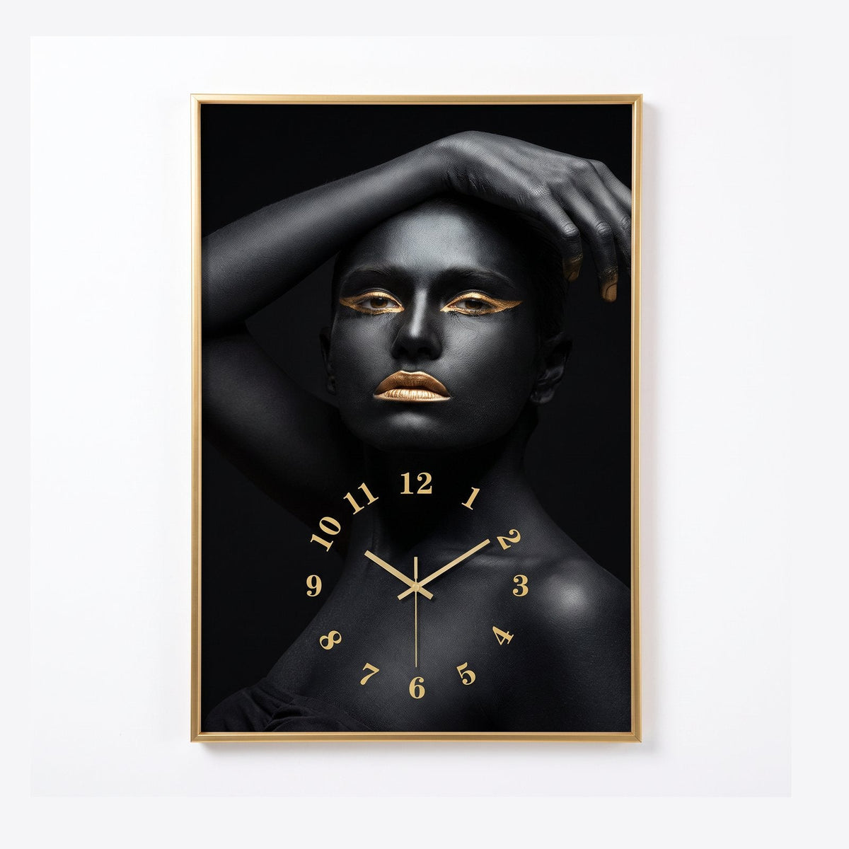 Graphic Portrait Wall Clock – product view 9