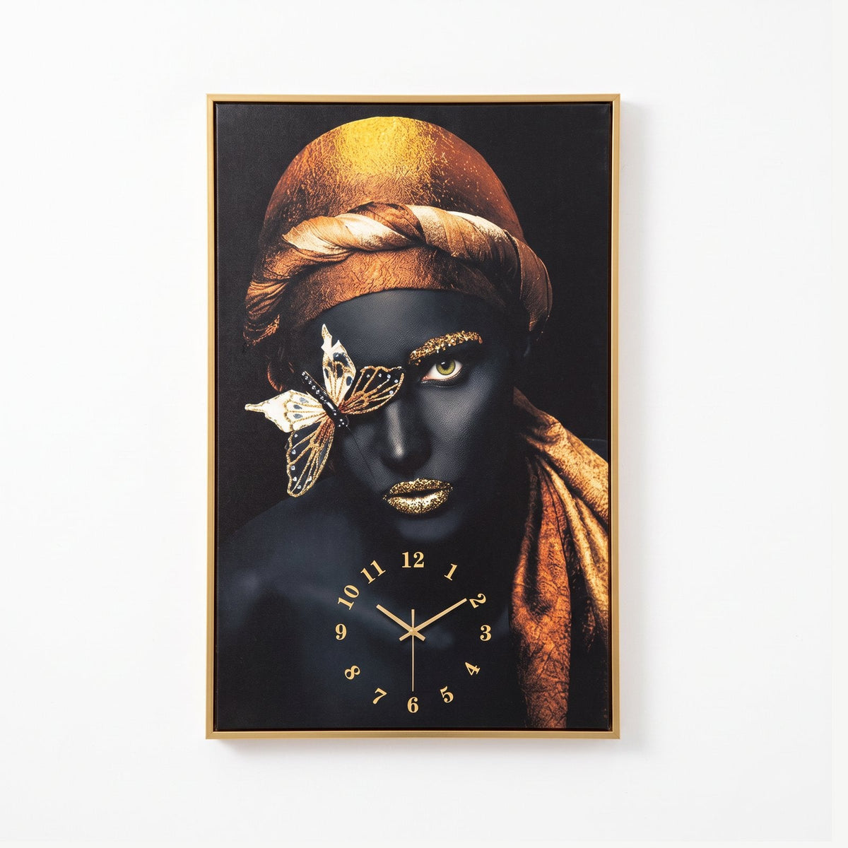 Graphic Portrait Wall Clock – product view 10