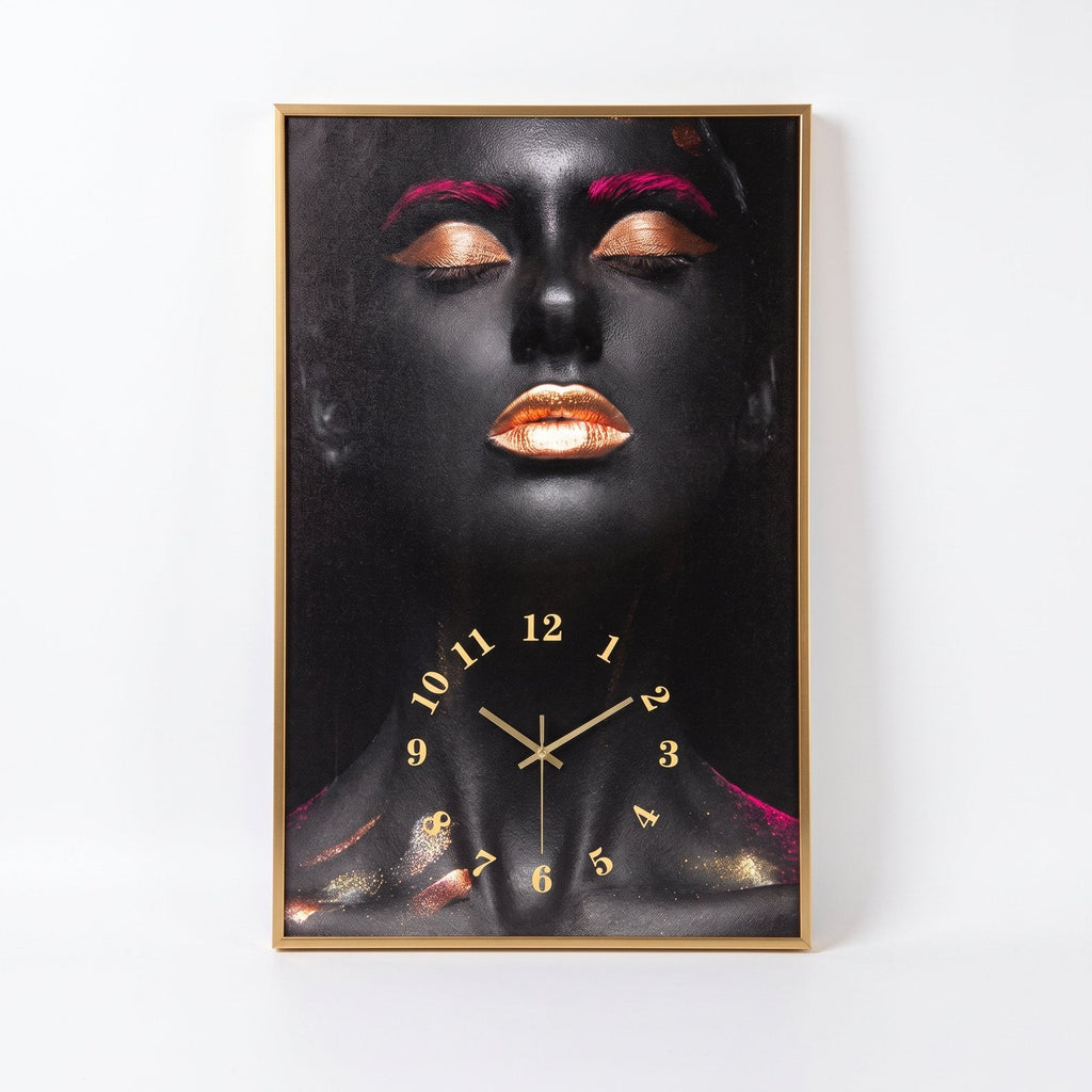 Graphic Portrait Wall Clock – product view 11