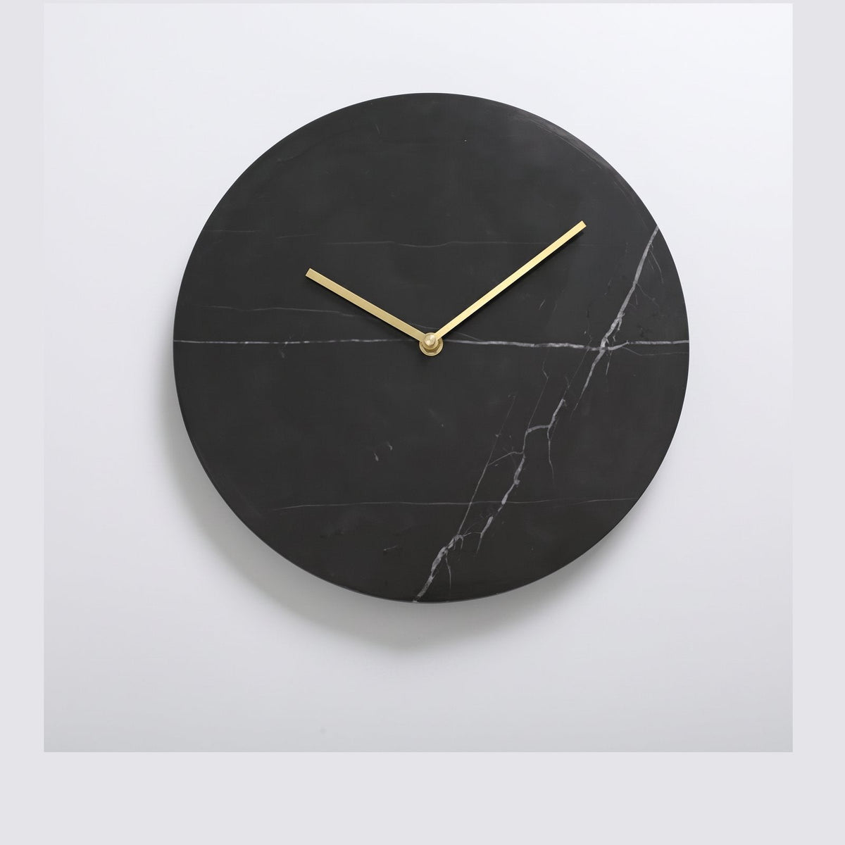 Green Marble and Gold Wall Clock – product view 7