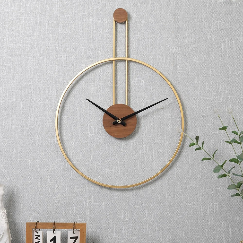 Hanging Circle Wall Clock – product view 3
