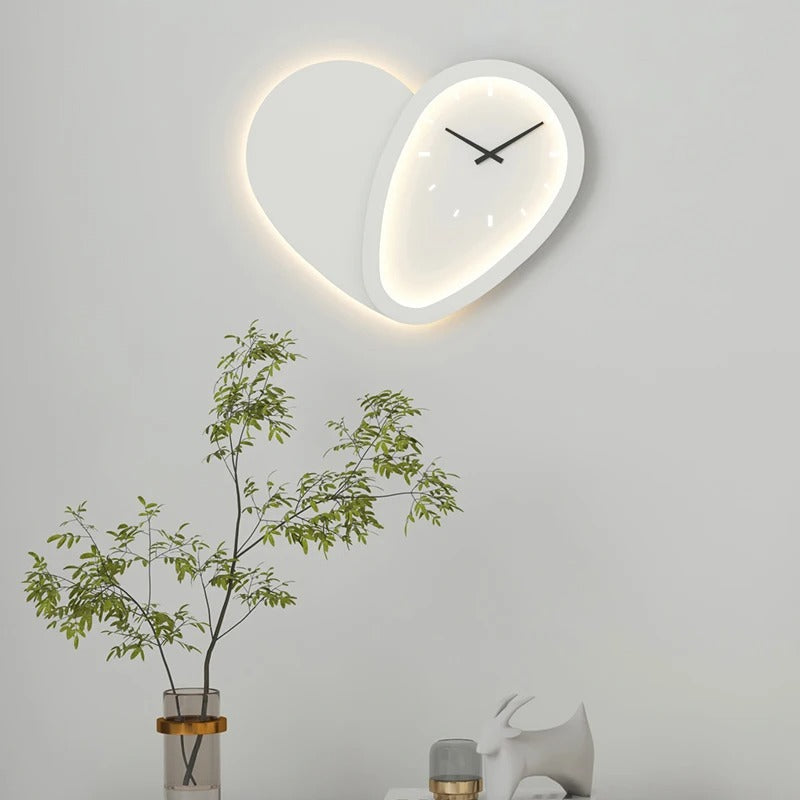 Heart LED Wall Clock – product image