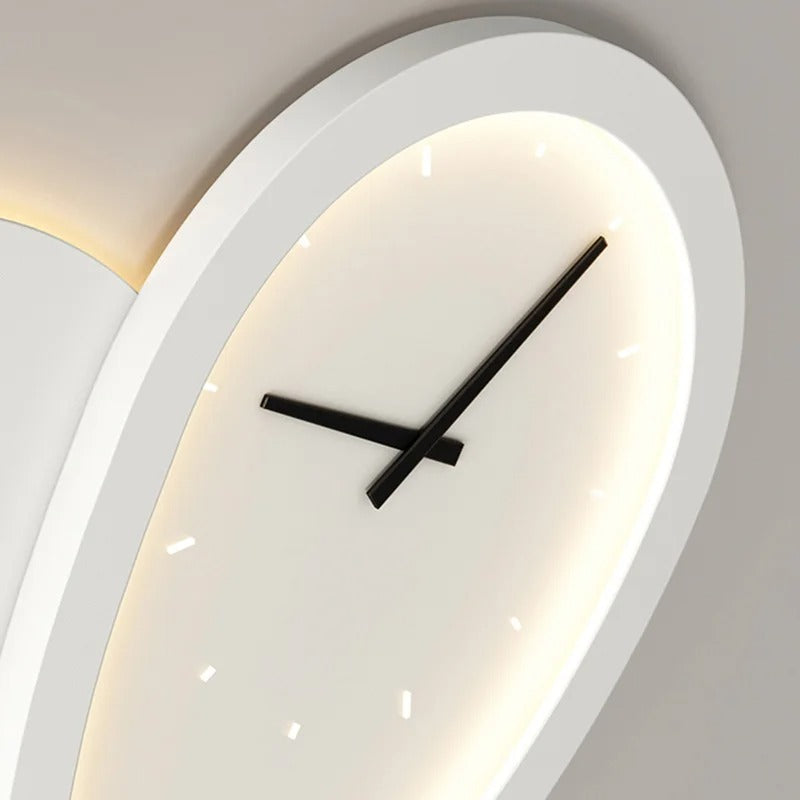Heart LED Wall Clock – product view 3