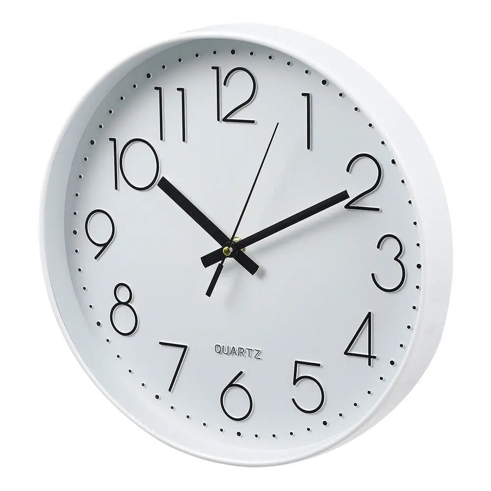 Wall Clock Black Numbers Design for UK interiors