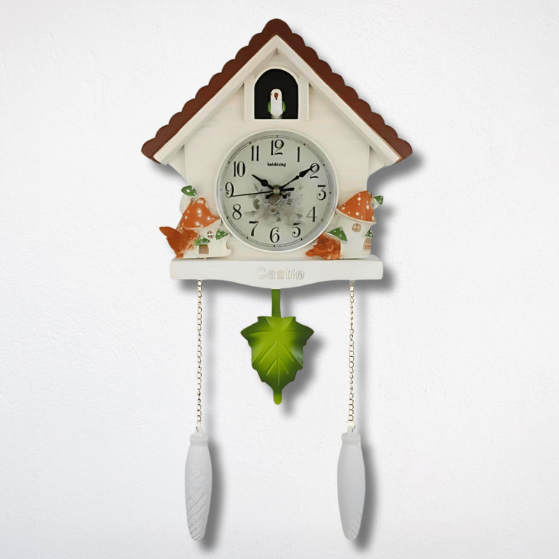 Colorful Chalet Wall Clock for UK interiors