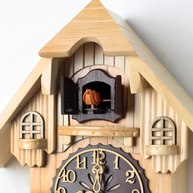 Traditional Chalet Wall Clock for UK interiors