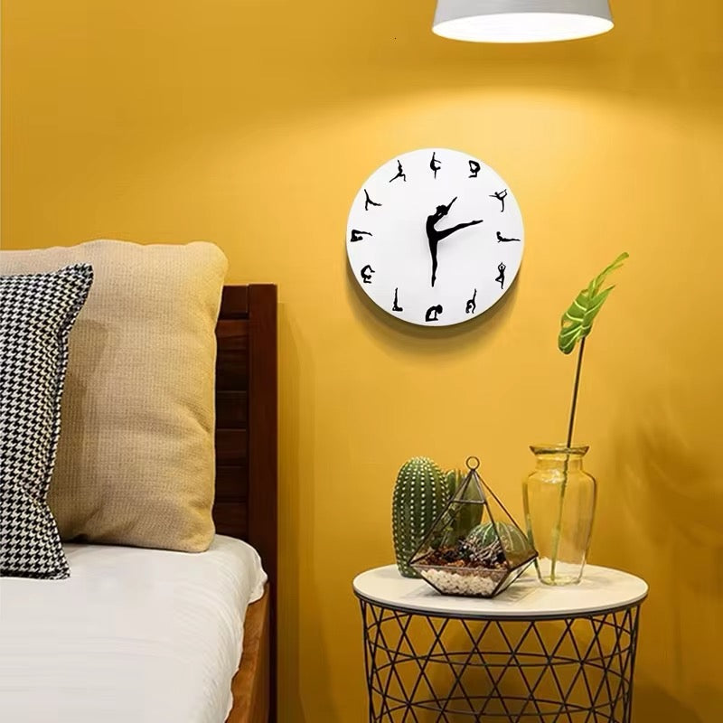 Elegant Ballet Dancer Wall Clock for UK interiors