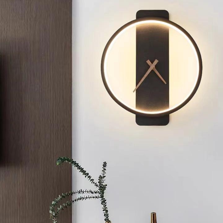 Minimalist LED Ring Wall Clock for UK interiors