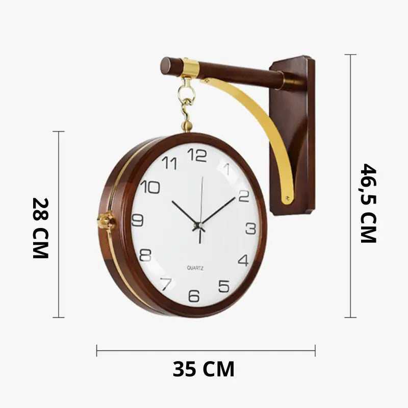 Double-Sided Living Room Wall Clock – view 9