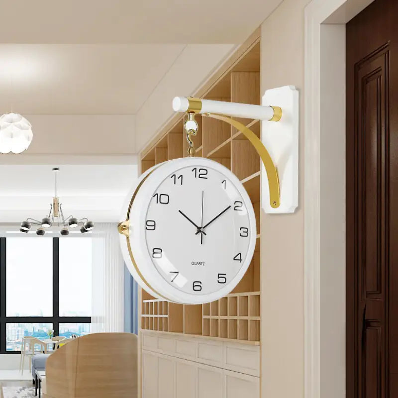 Double-Sided Living Room Wall Clock – view 4