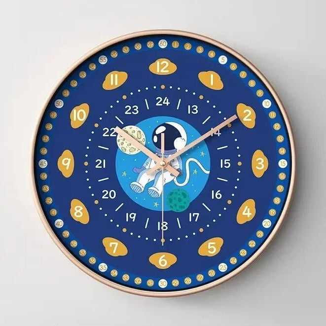 Cosmos Children's Wall Clock for UK interiors