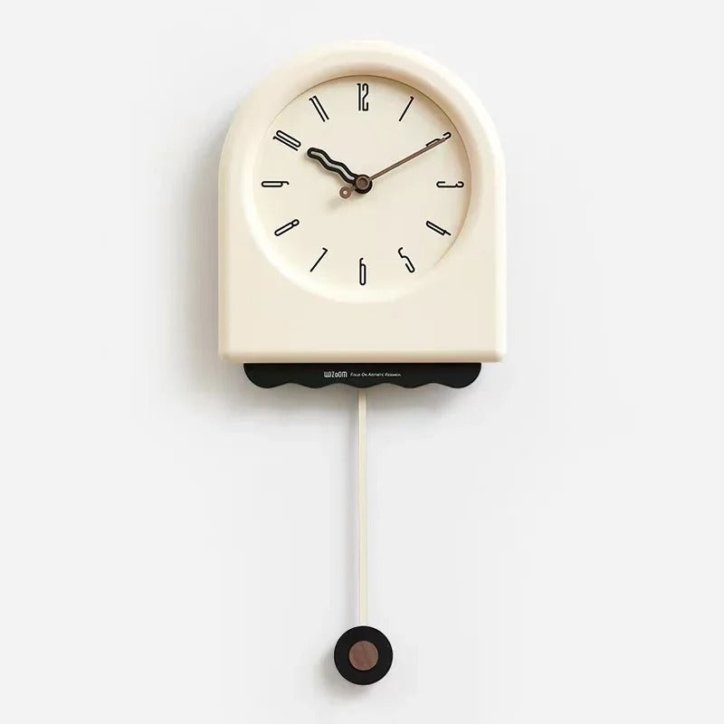 Minimalist Pendulum Wall Clock for UK interiors
