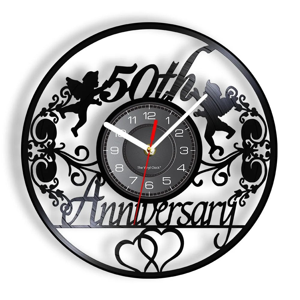 Romantic Heart Wall Clock for UK interiors