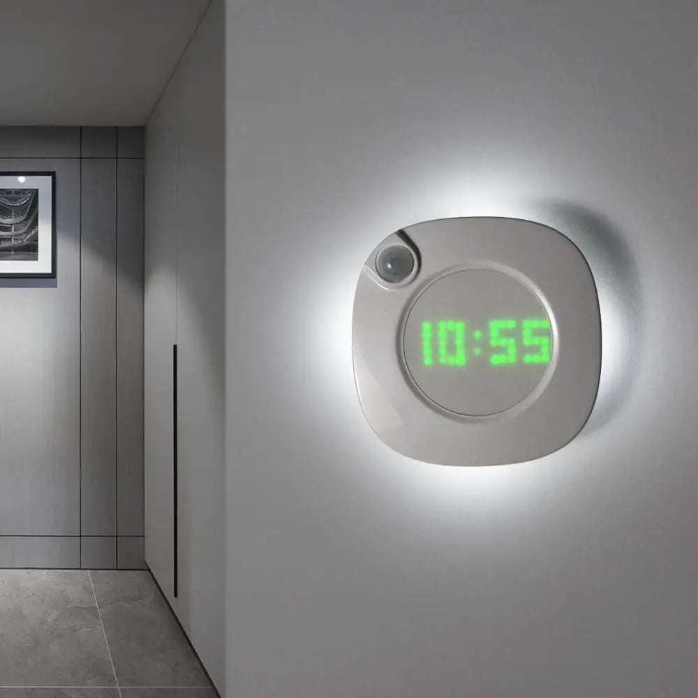 Motion Sensor Wall Clock – view 2