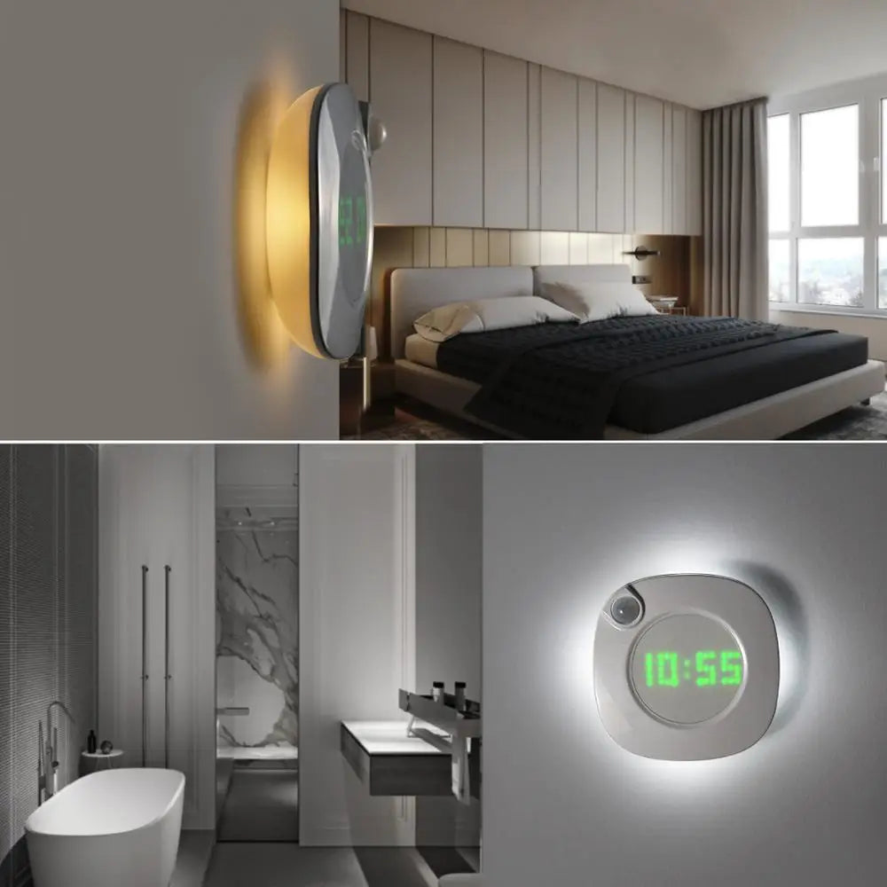 Motion Sensor Wall Clock – view 3