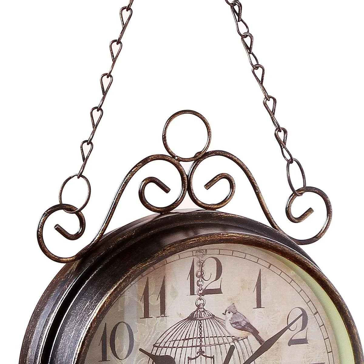Vintage Bird Wall Clock for UK interiors