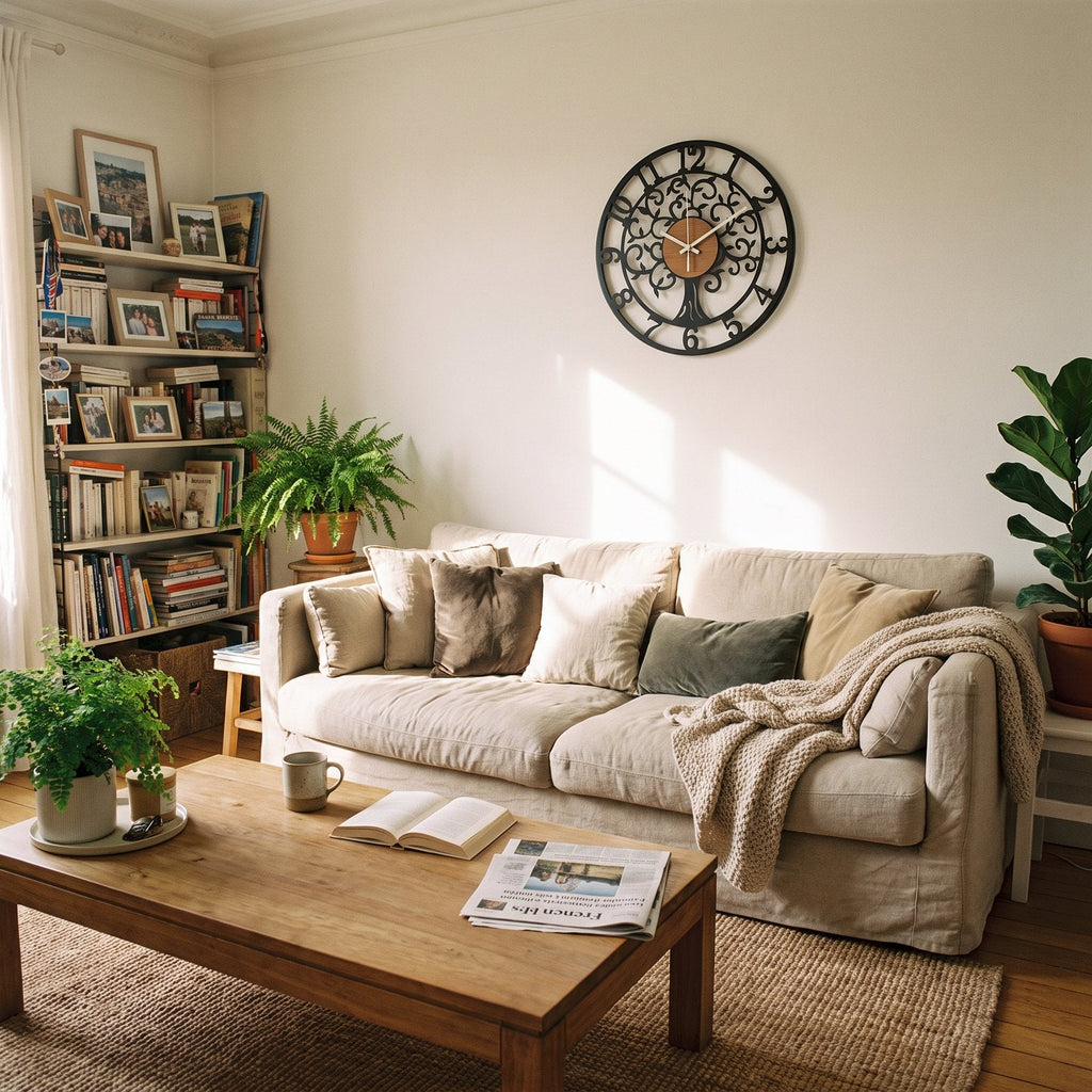 Tree of Life Wall Clock for UK interiors