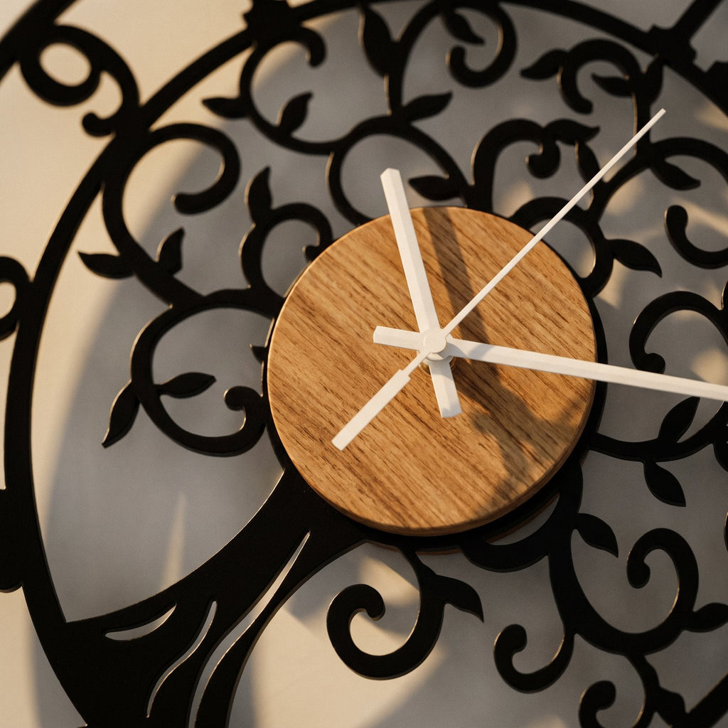 Tree of Life Wall Clock for UK interiors