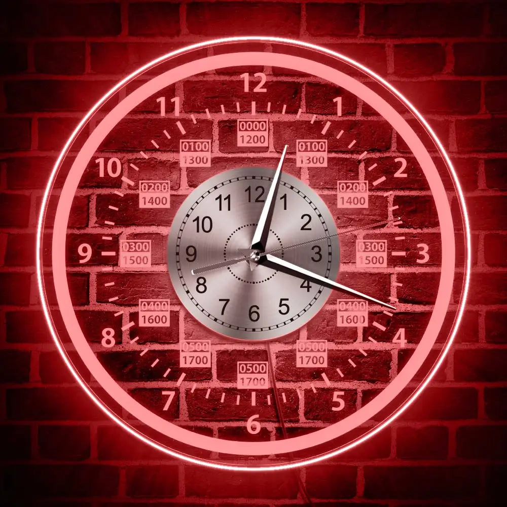 LED Backlit Wall Clock – view 2