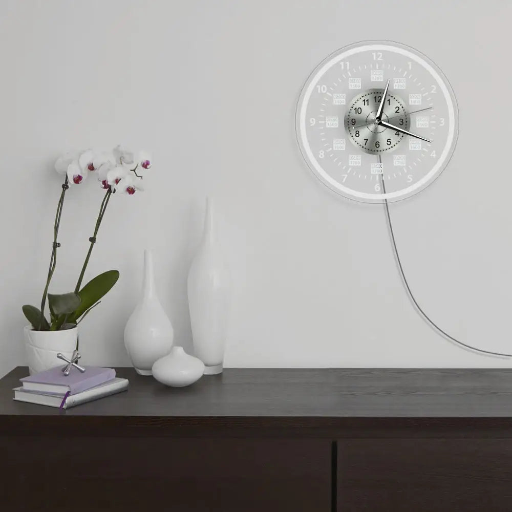 LED Backlit Wall Clock – view 4