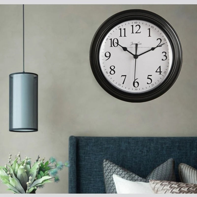 Classic White Wall Clock for UK interiors