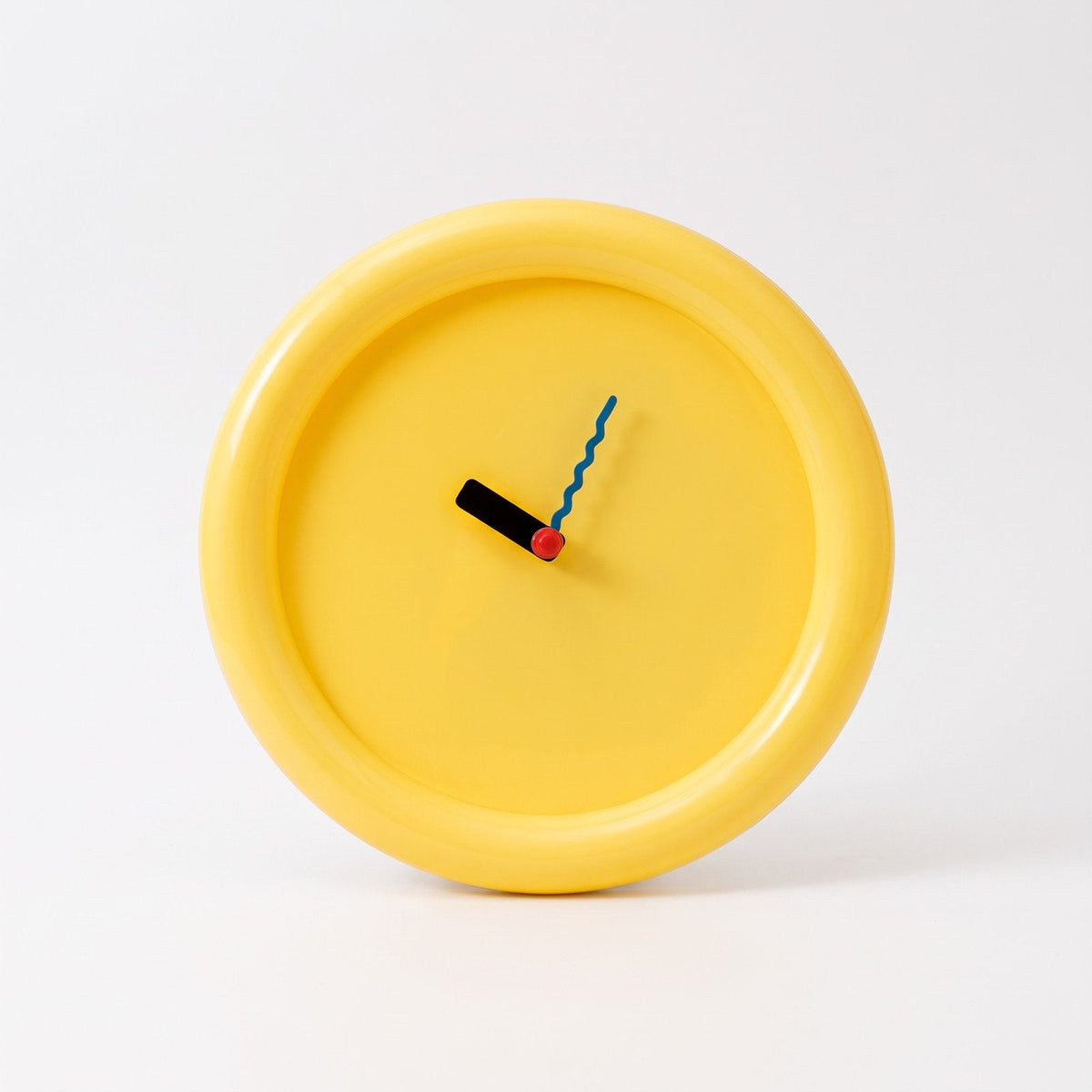 Minimalist Blue Dial Wall Clock for UK interiors