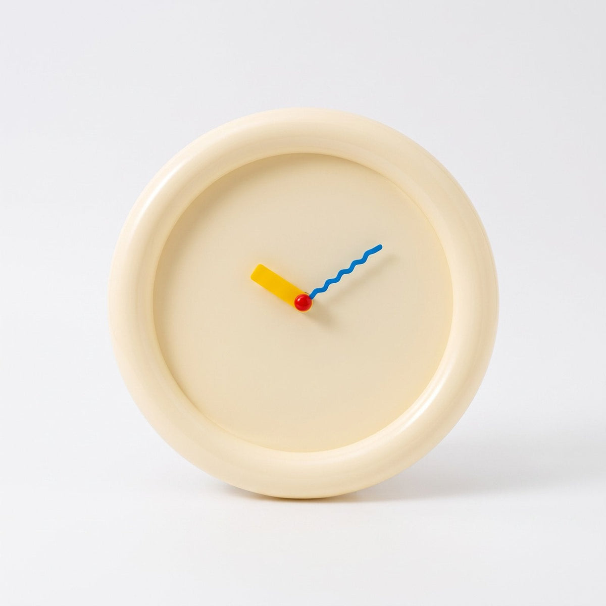 Minimalist Blue Dial Wall Clock for UK interiors