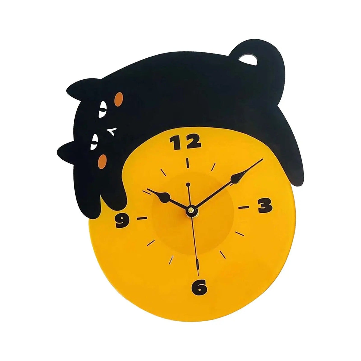 Original Cat Wall Clock for UK interiors