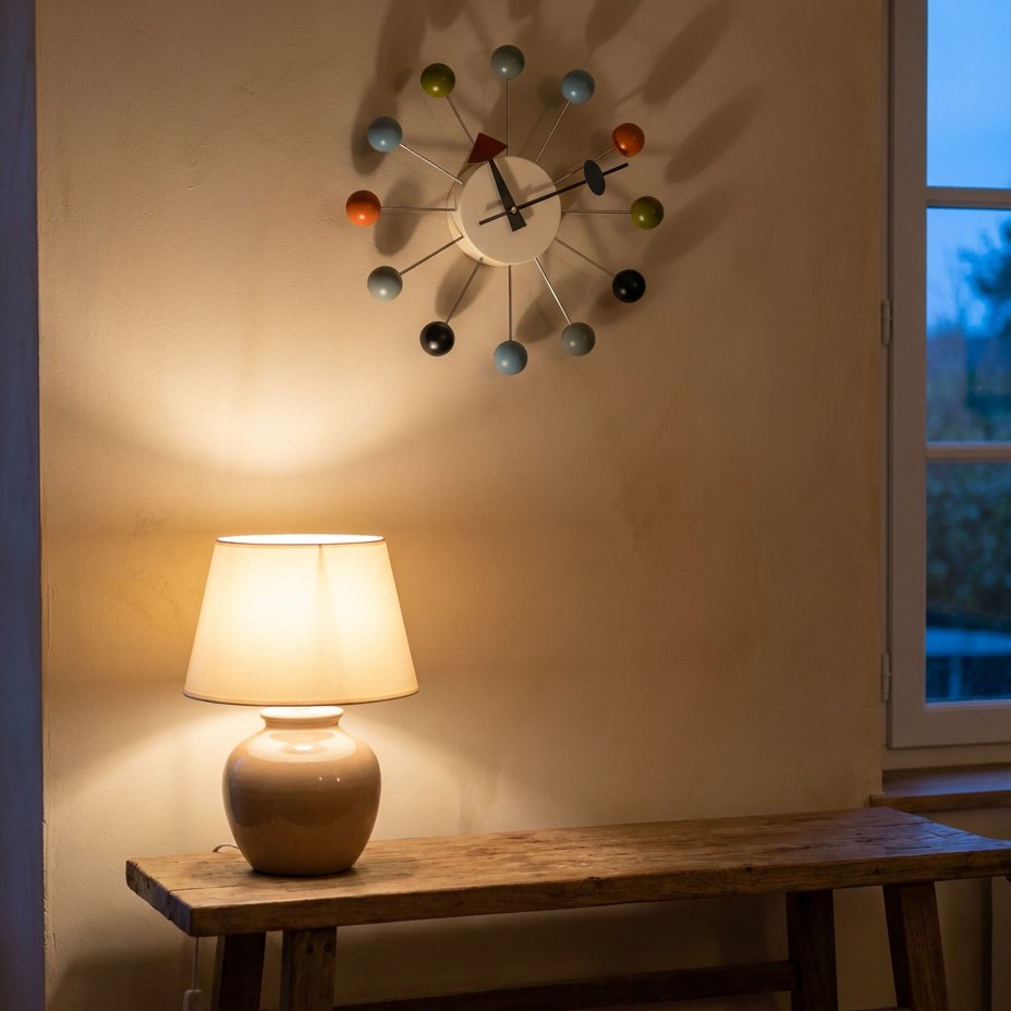 Atomic Design Wall Clock for UK interiors